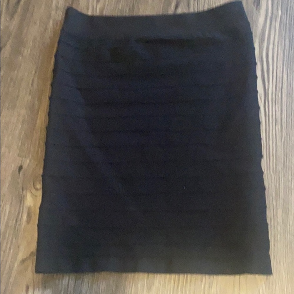 Black bandage skirt